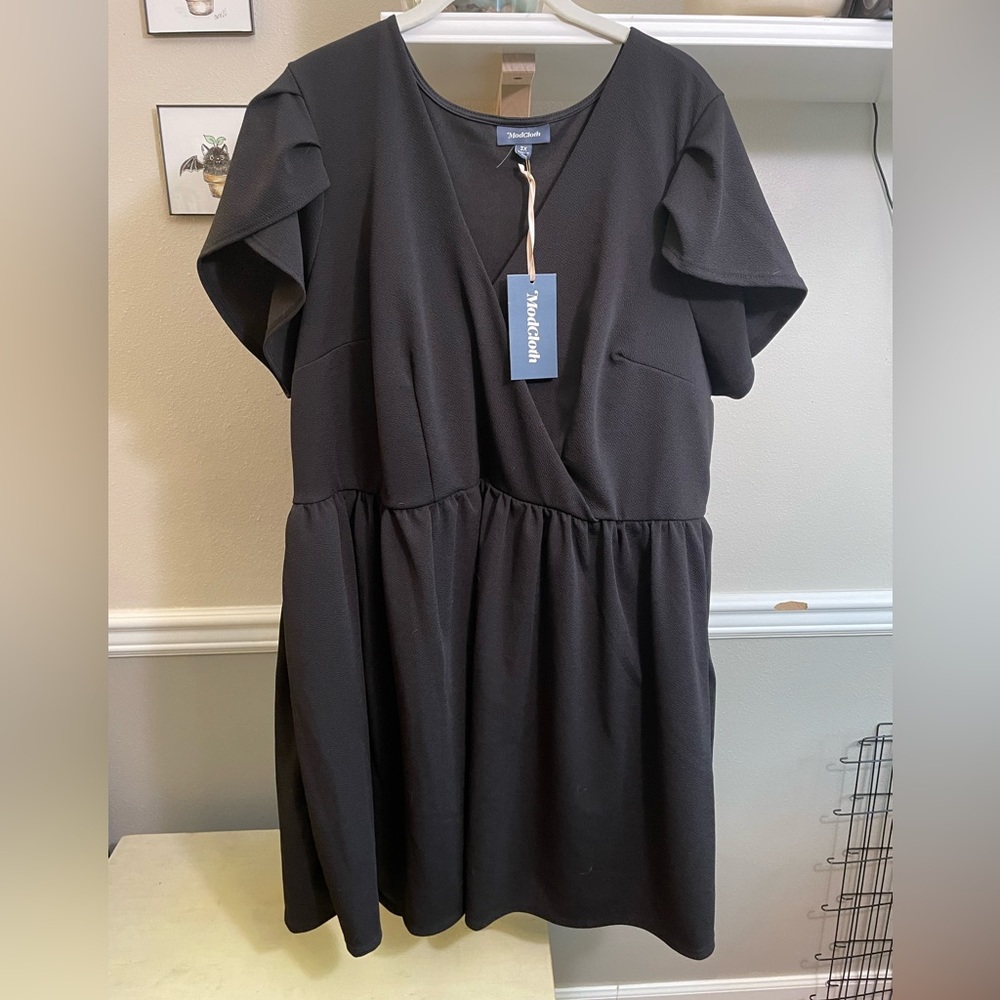 ModCloth babydoll plus size dress
